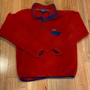 Men’s Patagonia Synchilla Large, Red/Blue
